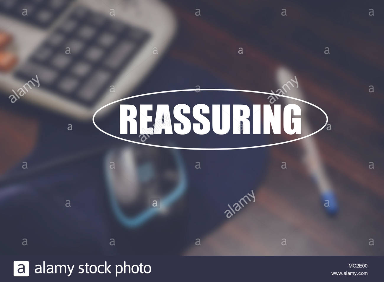 free-download-reassuring-word-with-business-blurring-background-stock