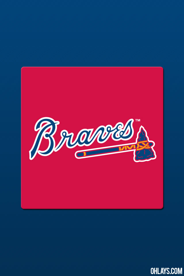 Atlanta Braves iPhone Wallpaper Ohlays