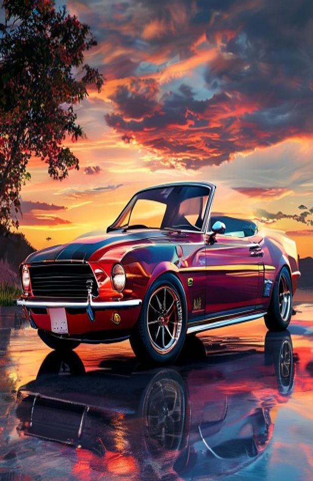 Classic Ford Mustang Wallpaper