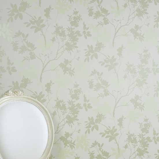 Eco Divine Tonal Wallpaper In Green From Arthouse