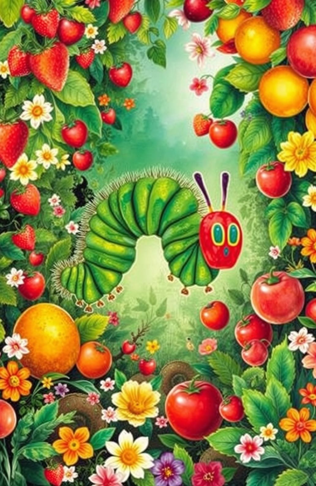 The Very Hungry Caterpillar Wallpaper