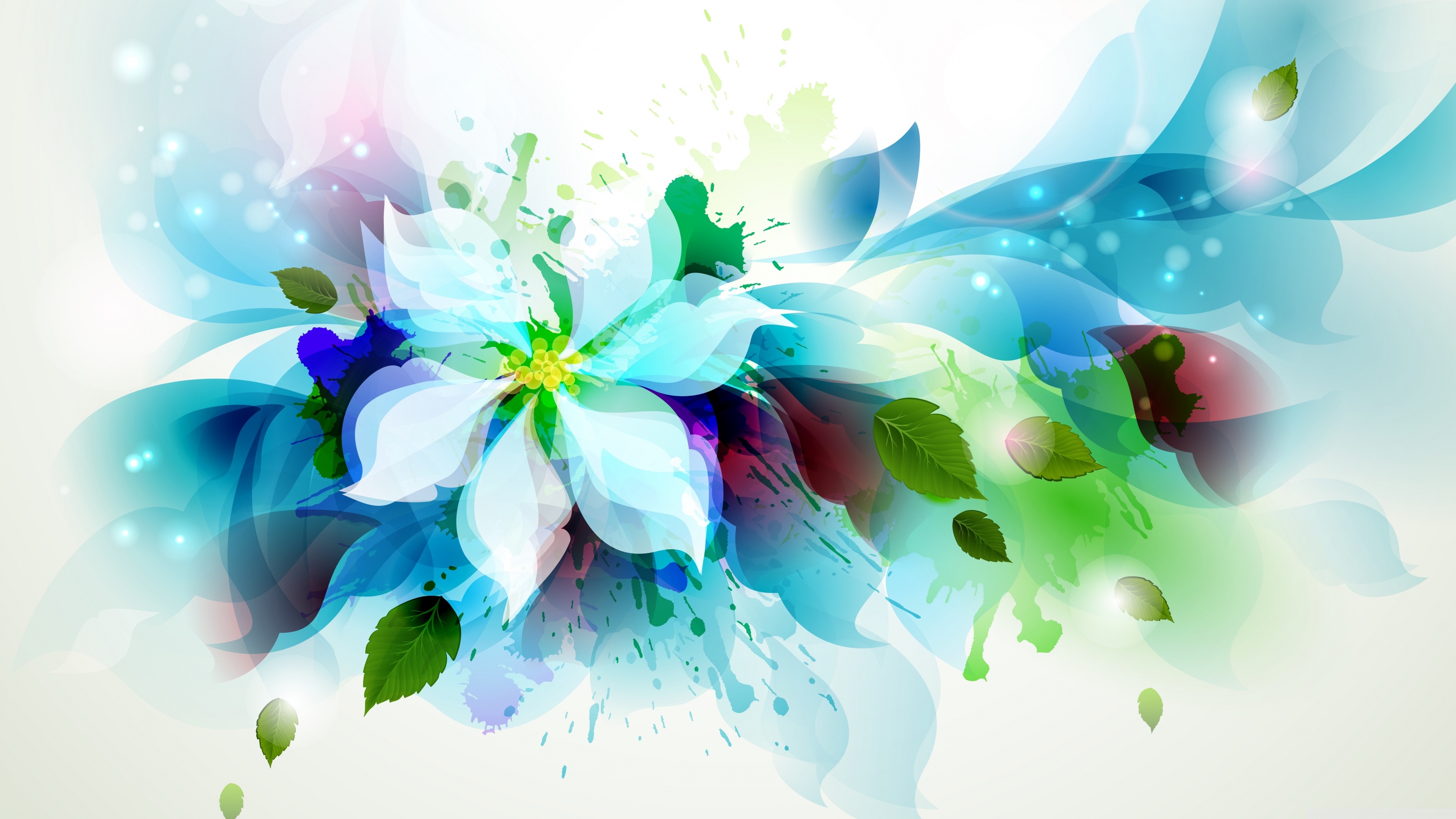 Abstract Flower Ultra HD Desktop Background Wallpaper For 4k UHD