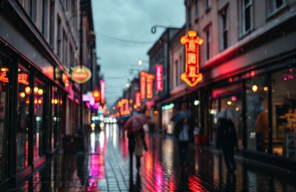 Raining Aesthetic Wallpaper