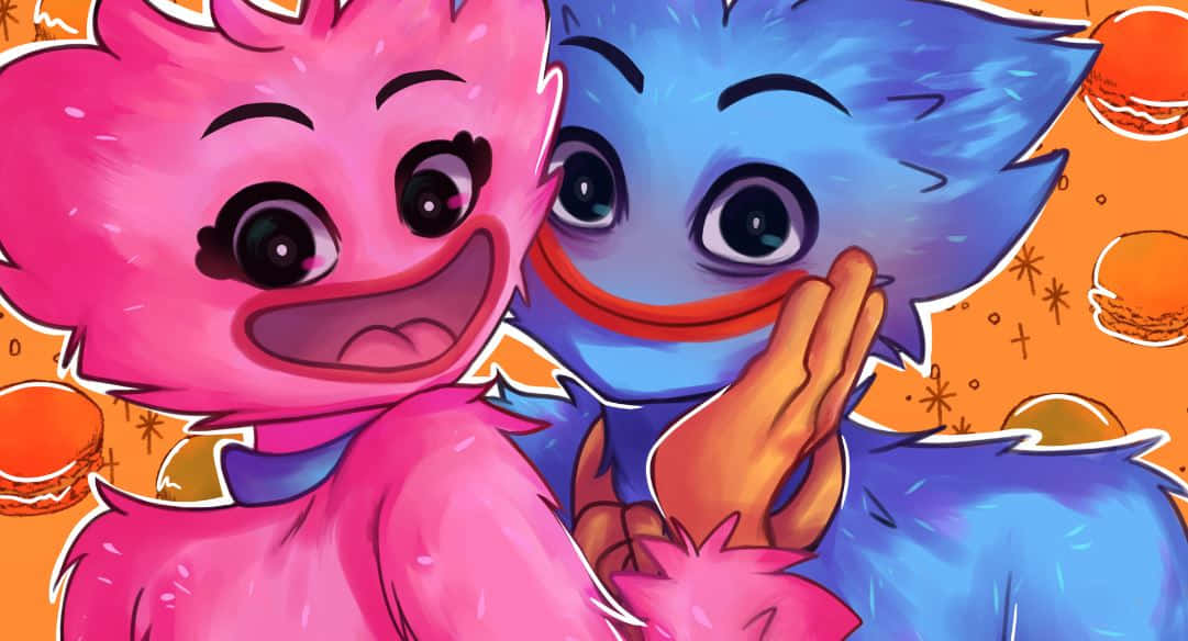 Huggy Wuggy Background Wallpaper
