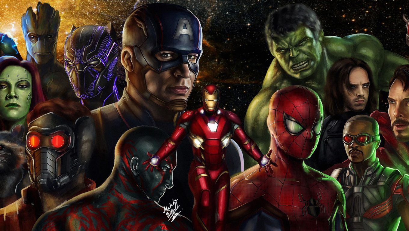 Avengers Infinity War Digital Artwork Laptop HD 4k Wallpaper