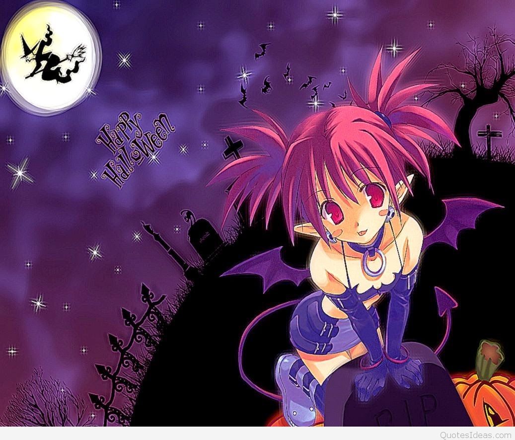 Halloween Anime Night Wallpaper hd
