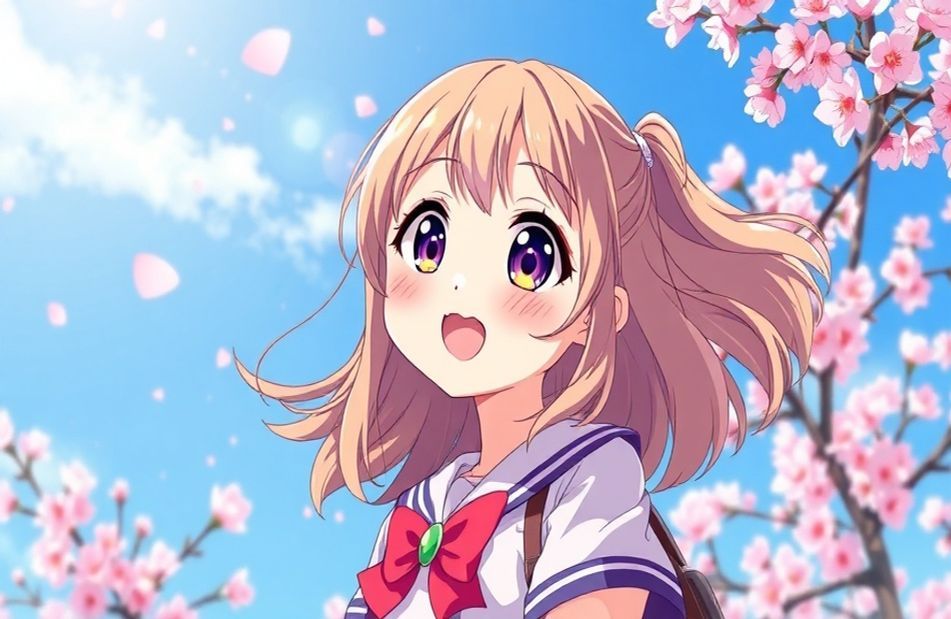 Cute Anime Girls Wallpaper
