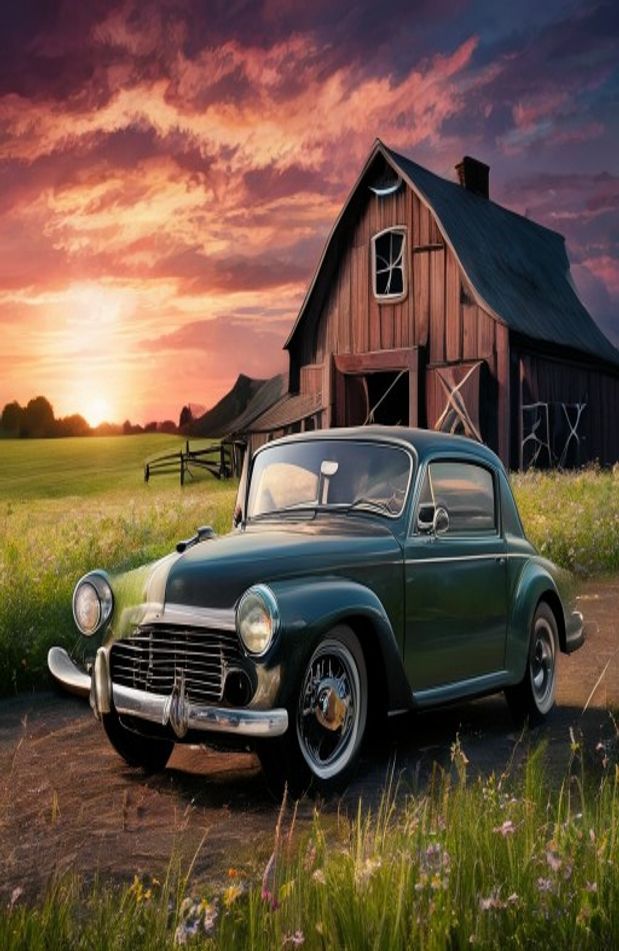 Classic Car Background
