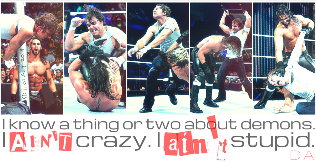 Smackdown Dean Ambrose Ain T Crazy And He Stupid