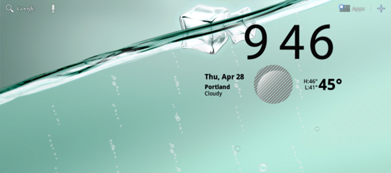 My Water live wallpaper pulled from Transformer ported to Xoom