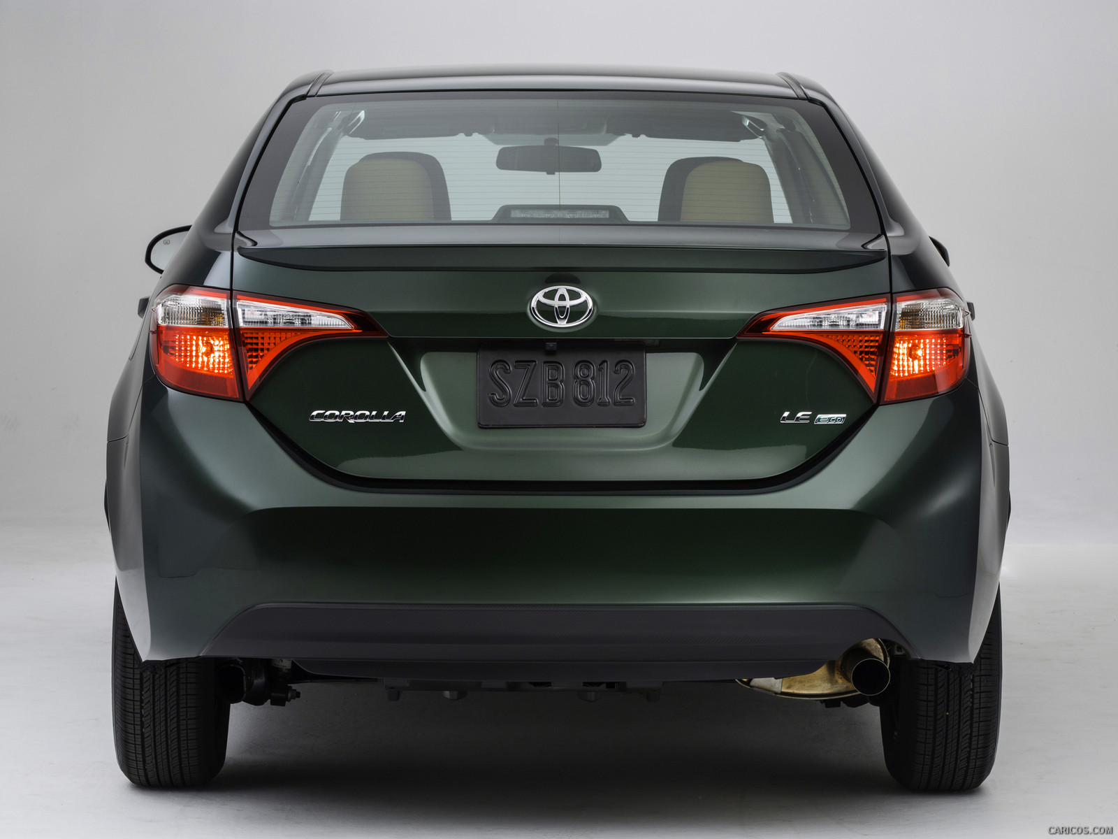 2014 Toyota Corolla LE Eco   Rear HD Wallpaper 29