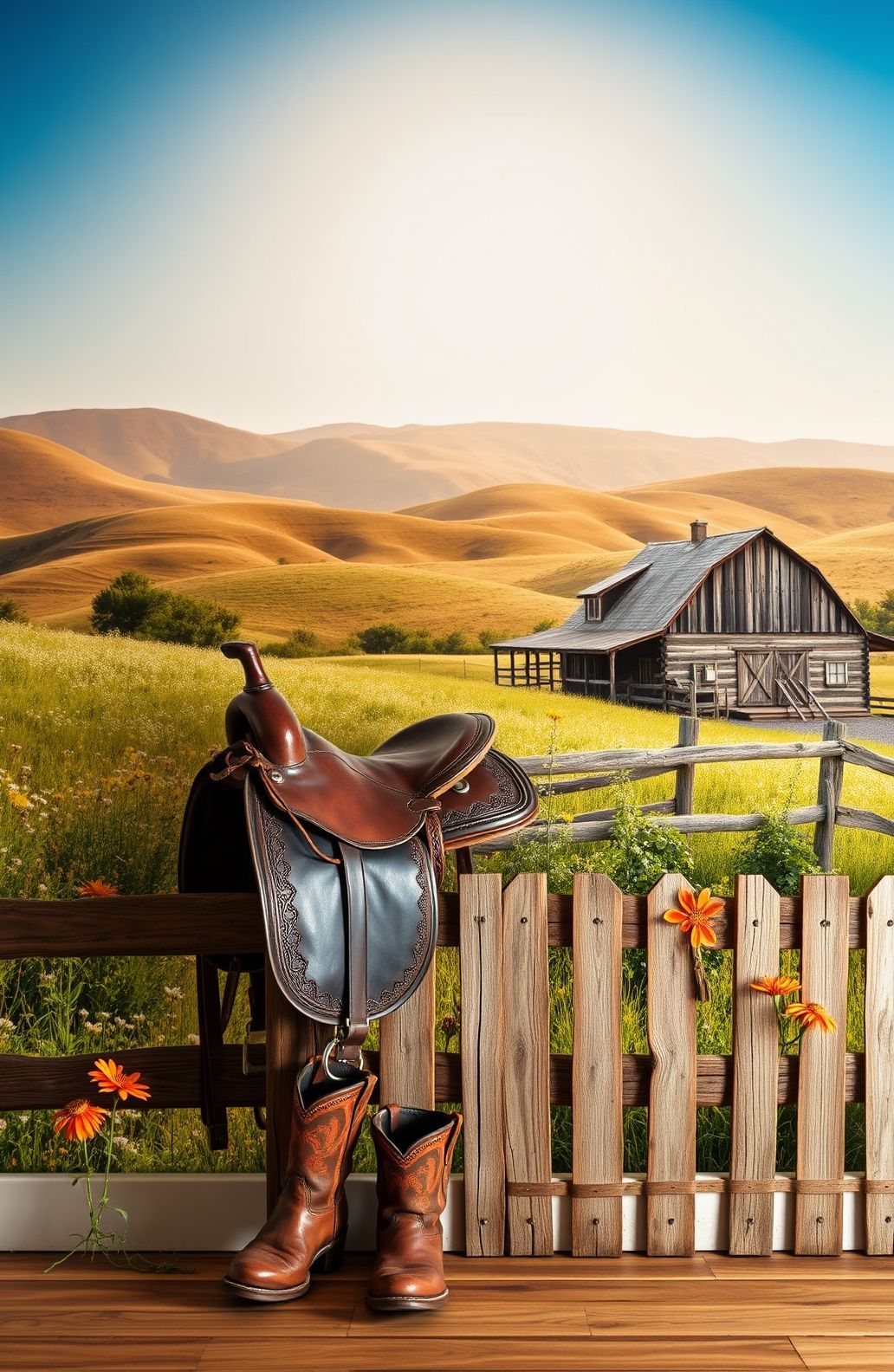 Country Western Wallpaper