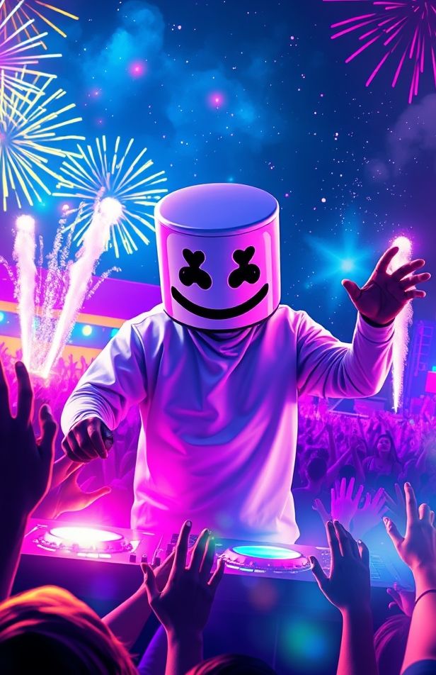 Dj Marshmello Wallpaper