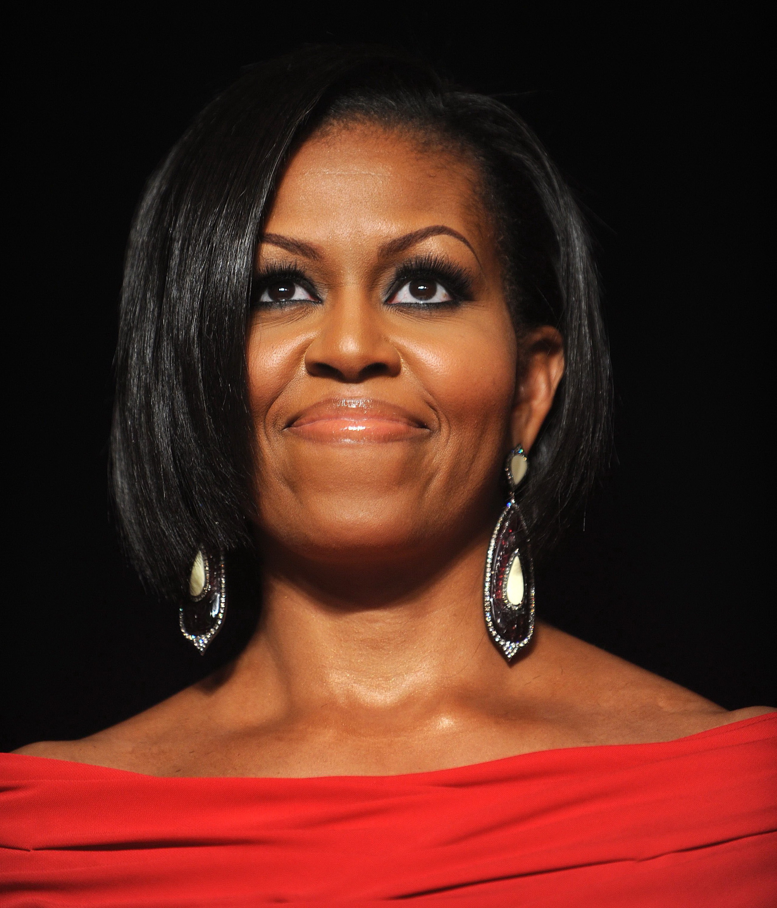Michelle Obama Amerikai First Lady Barack Eln K