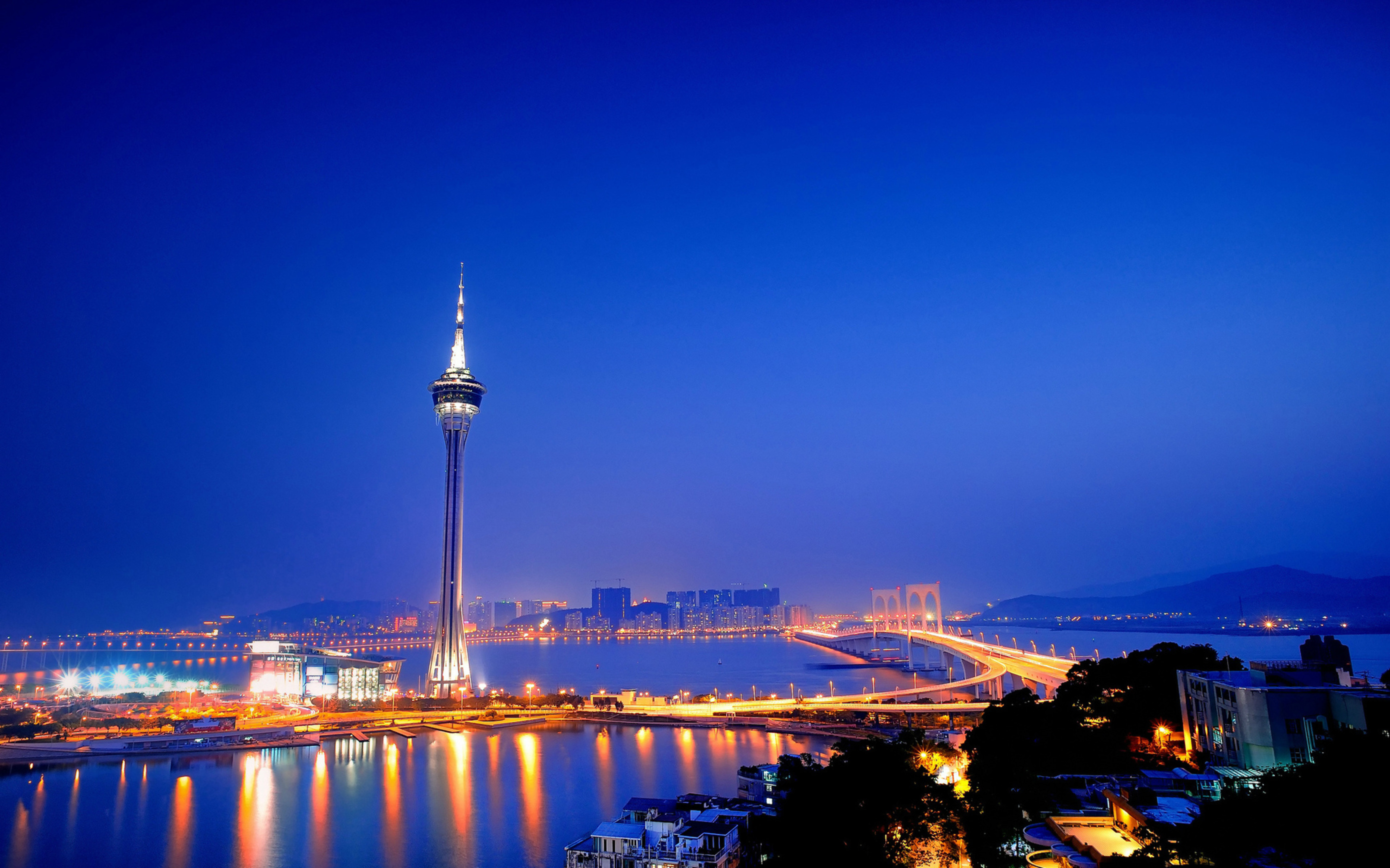 Macau Tower Beautiful HD Wallpaper