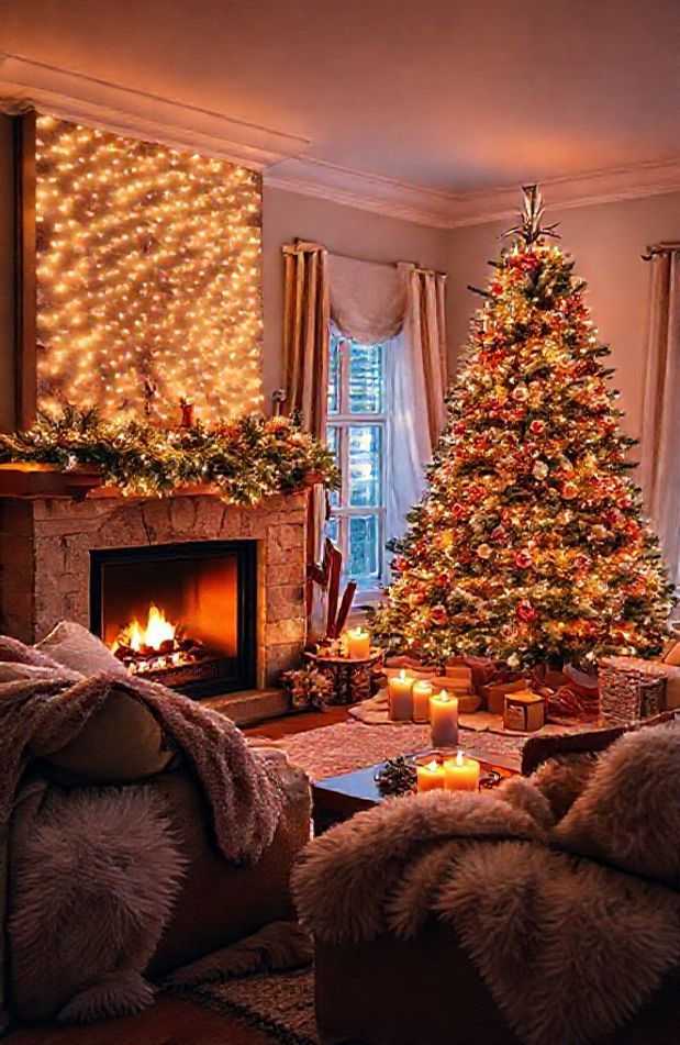 Cozy Christmas Aesthetic Wallpaper