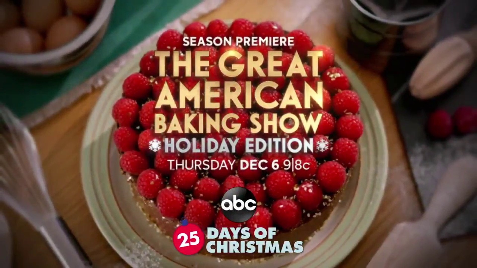 The Great American Baking Show Season Abc Promo HD Video