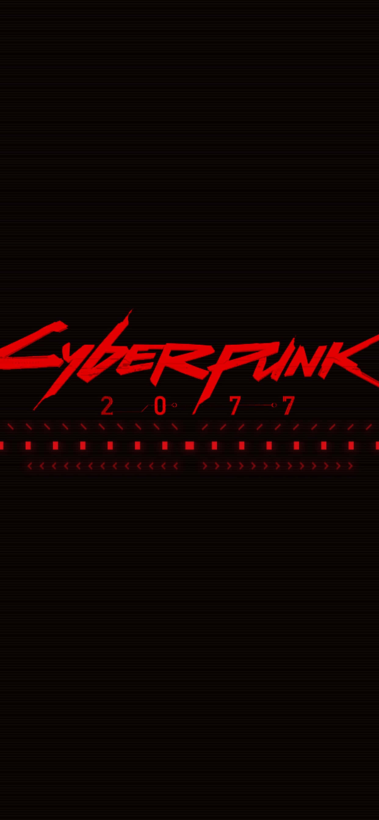 iPhone X Cyberpunk Background Wallpaper