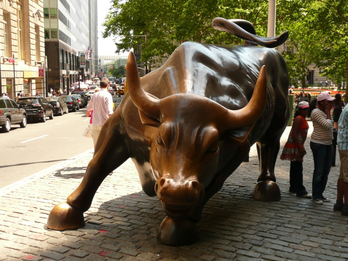 Only Pictures Wall Street Bull
