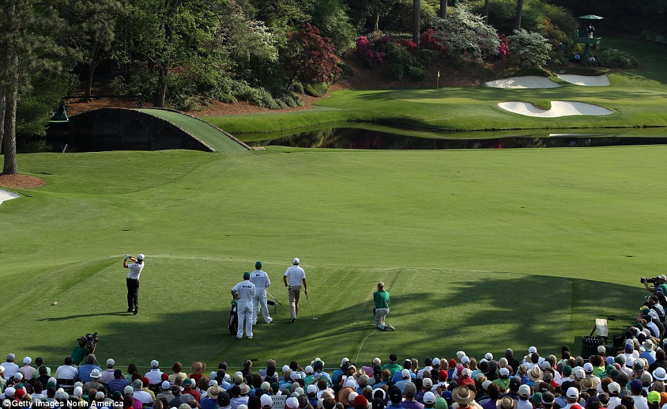 The Masters Hole By Guide Daily Mail Online