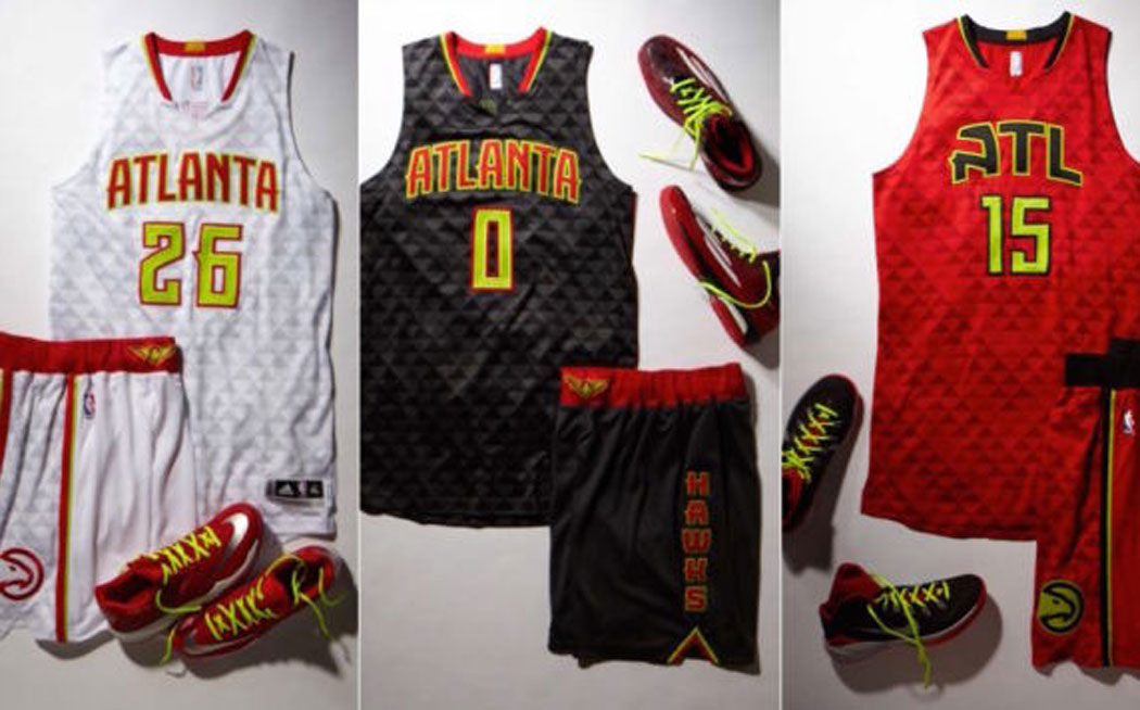 The New Atlanta Hawks Uniforms Are Butt Ugly Stashed