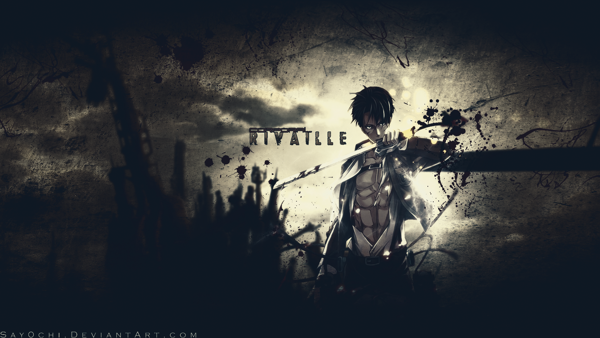 Corporal Rivaille Shingeki No Kyojin Wallpaper By Say0chi Attack