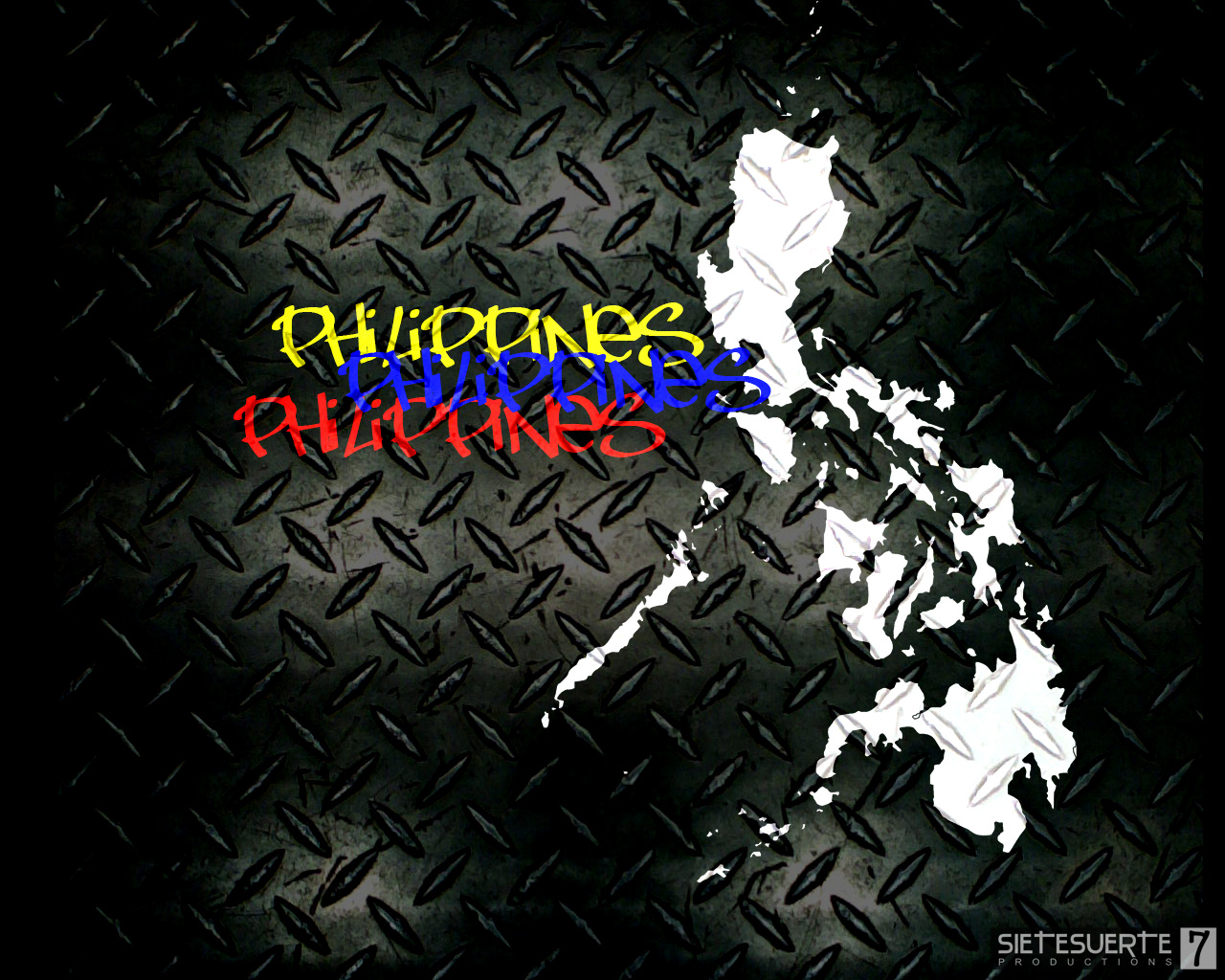 Philippines Map Wallpaper