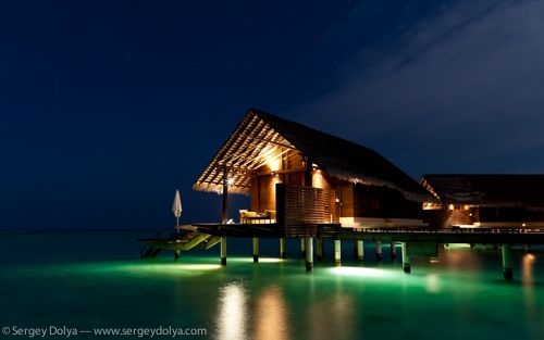 home widescreen around the world maldives maldives night