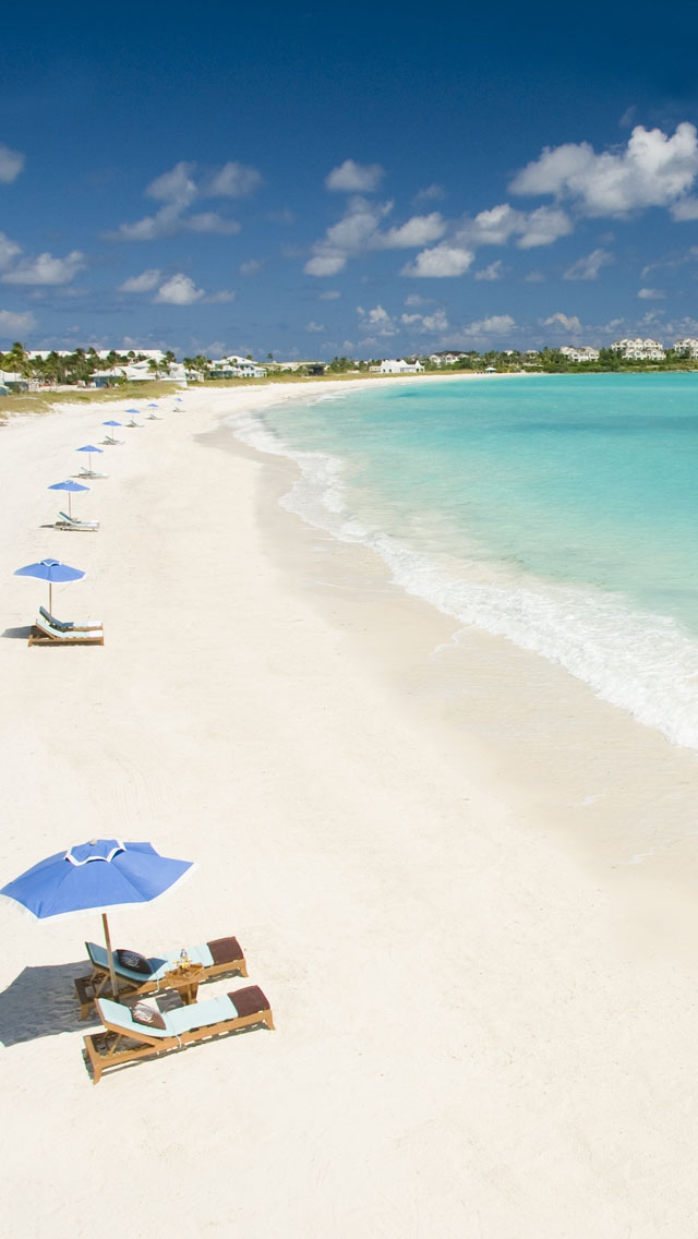 Caribbean Beach iPhone 5s Wallpaper iPad