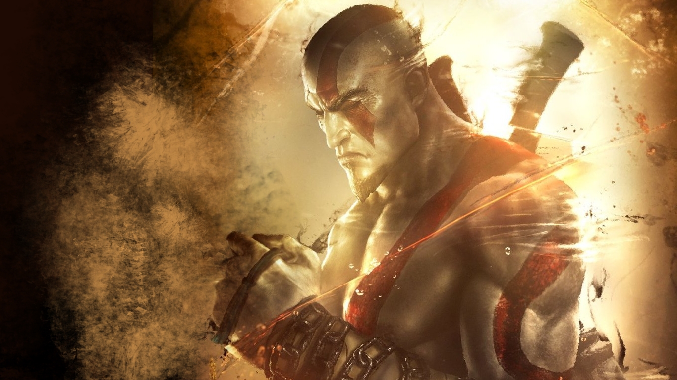 Kratos Wallpaper God of War Ascension 1366x768 1366x768