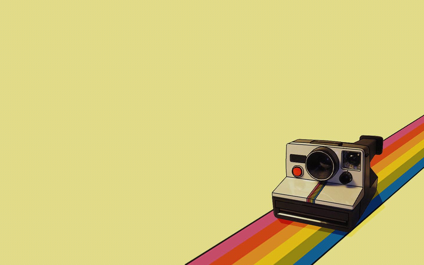 Camera Rainbow Instagram HD Wallpapers Backgrounds 1440 x 900 r 1440x900