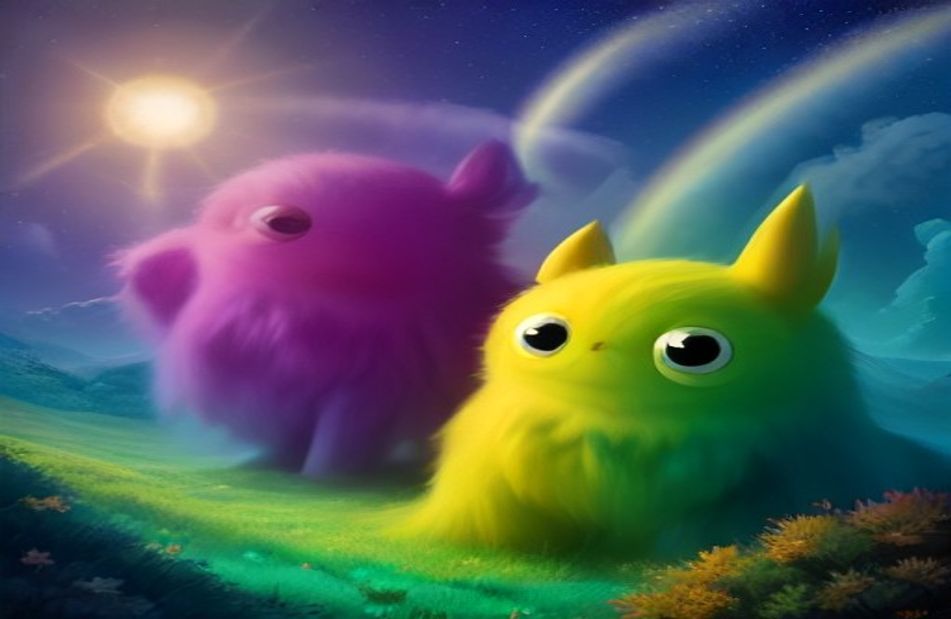 Cute Monster Wallpaper