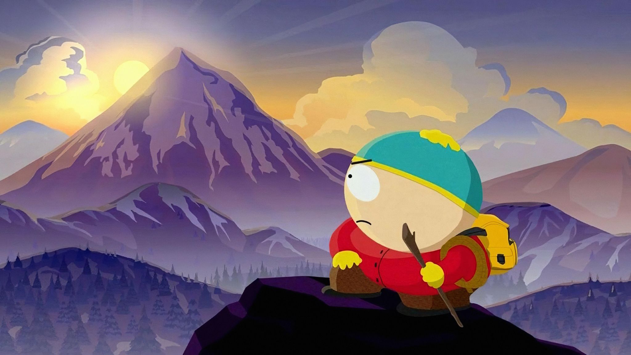 South Park Eric Cartman Camping Wallpaper Em