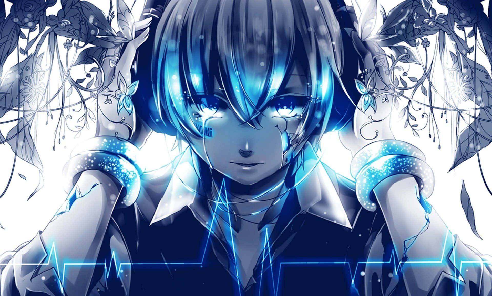 Blue Anime Wallpaper