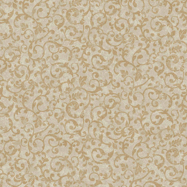 Silver And Gold Small Scroll Wallpaper Wall Sticker Outlet