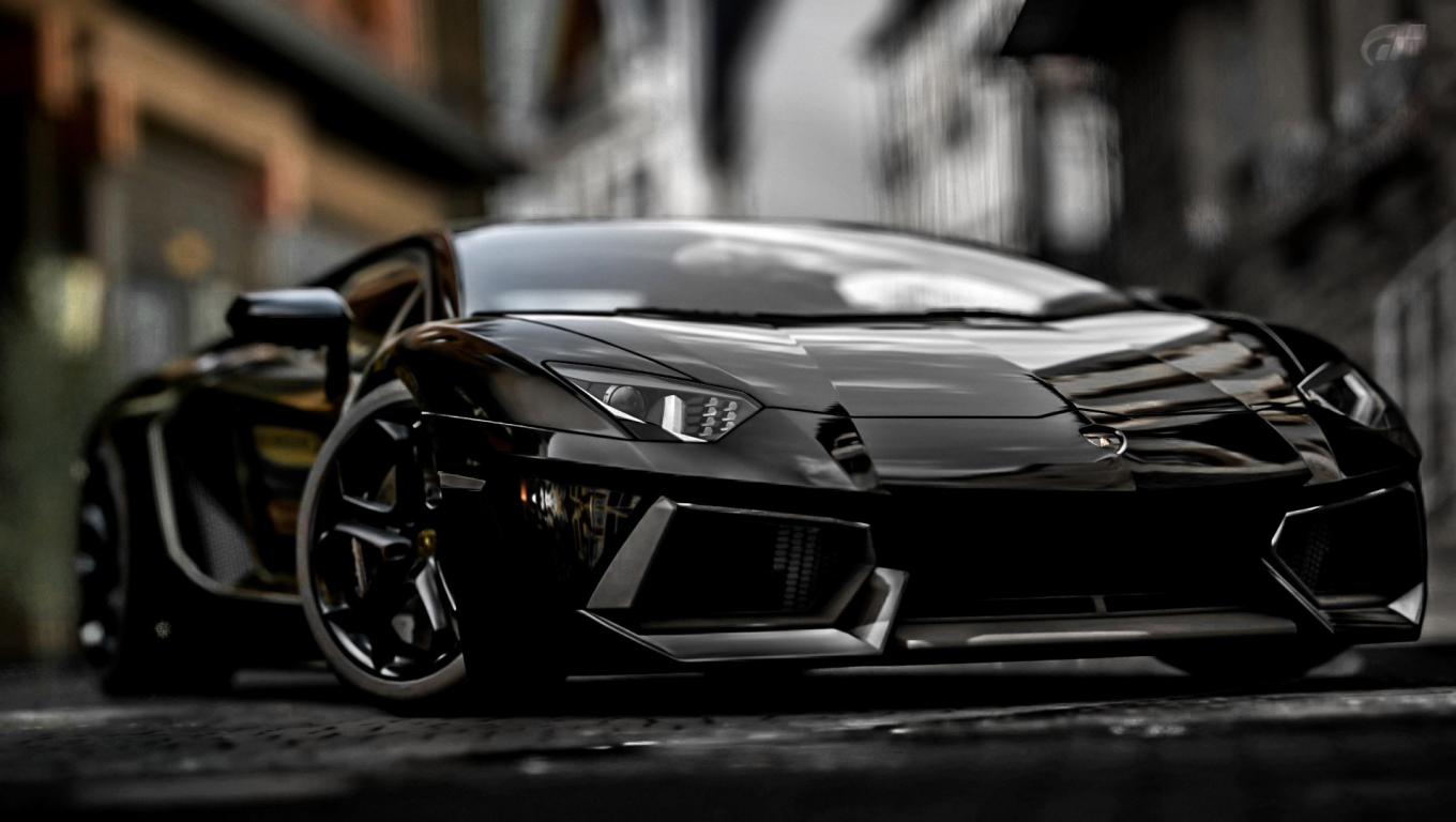 Lamborghini Aventador Black Best HD Wallpaper New Car
