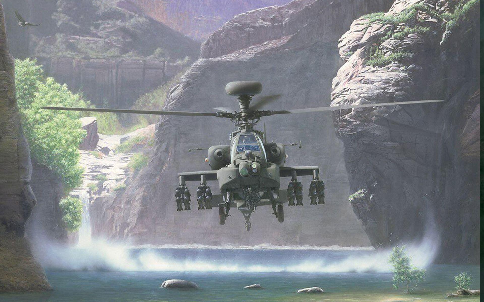 Apache Helicopter Wallpapers 1920x1200