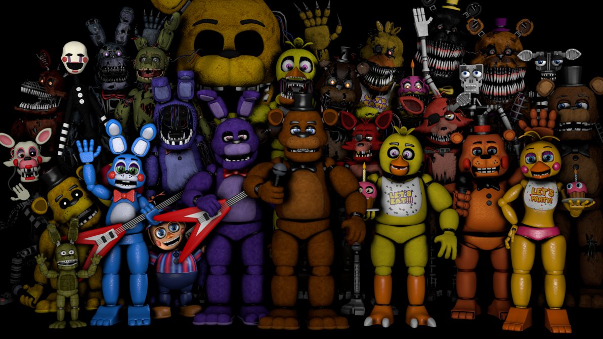 Fnaf Thank You Remake Watchers By Detective Puppet On