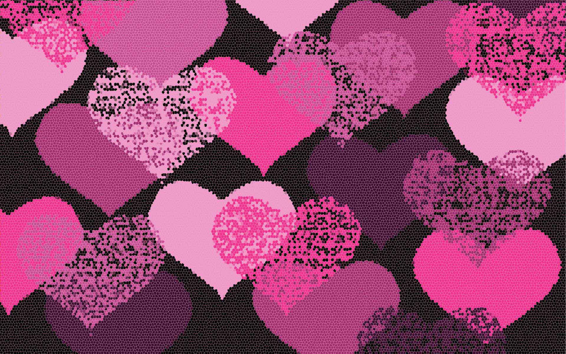 Sparkle Love Pink Desktop Wallpaper At Wallpaperbro