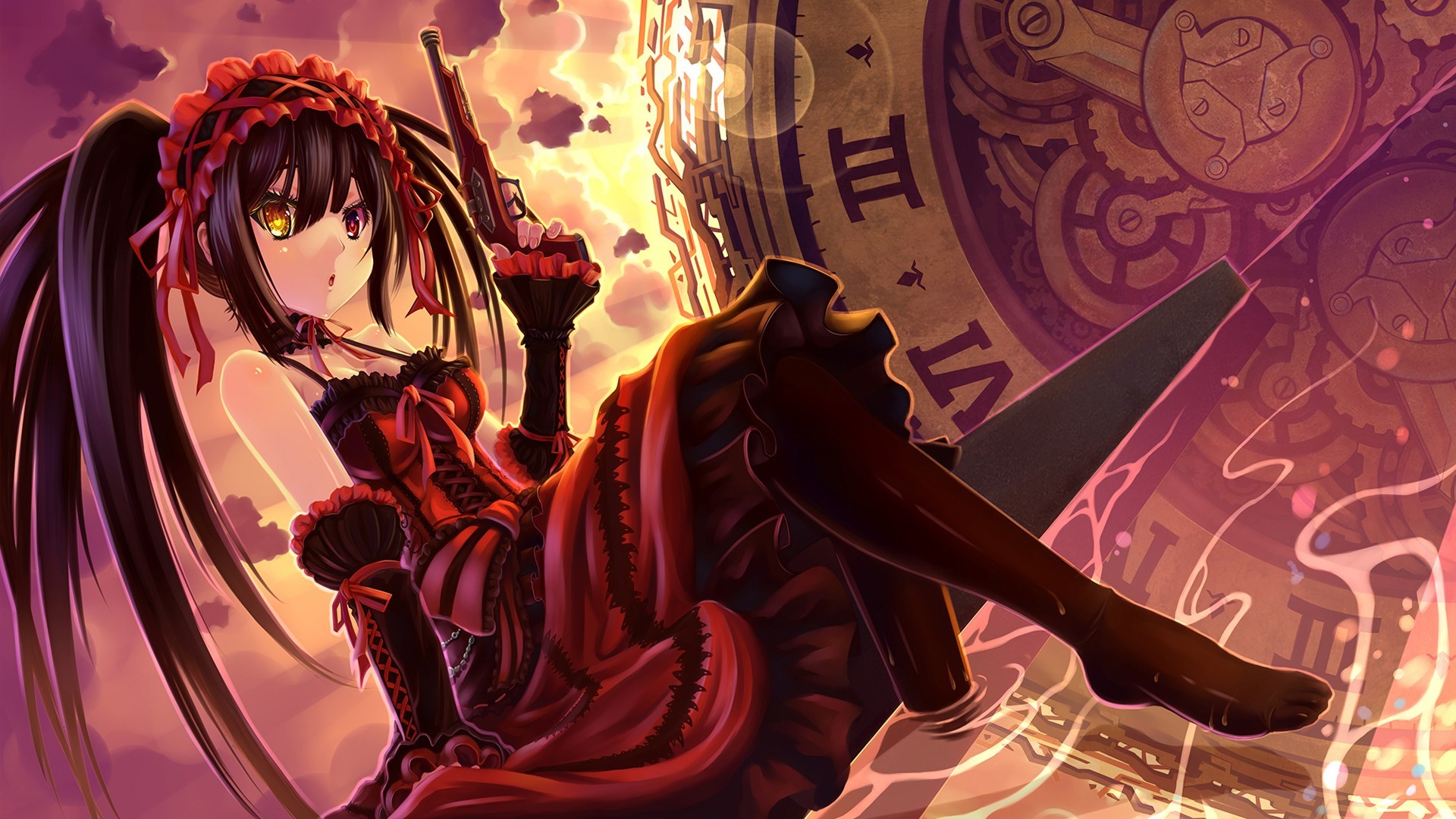 Anime Girls Tokisaki Kurumi Date A Live Wallpaper HD