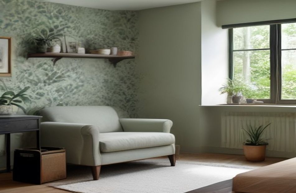 Sage Green Wallpaper