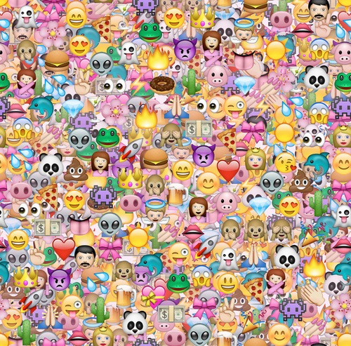 Wallpaper First Set On Favim Emoji Background