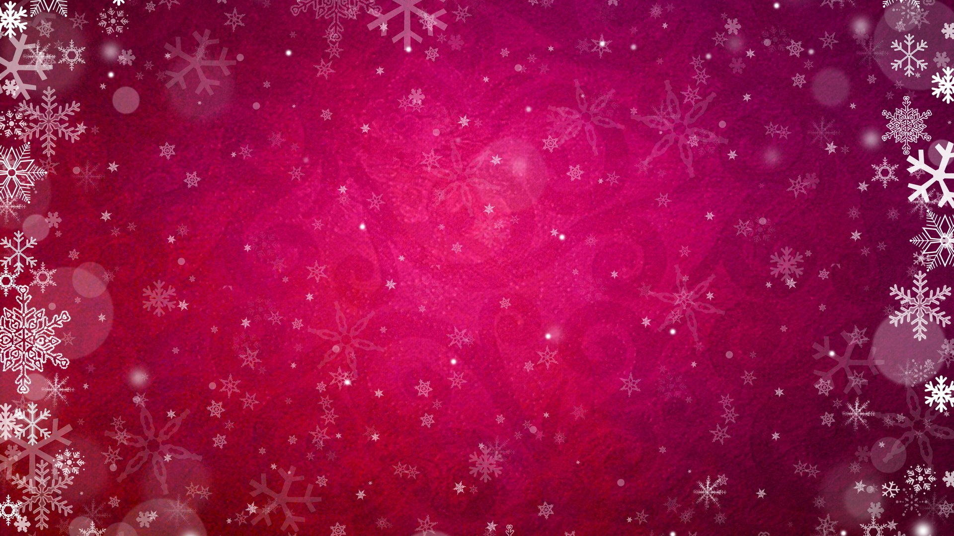 Pink Snowflake Wallpaper Download 1920x1080