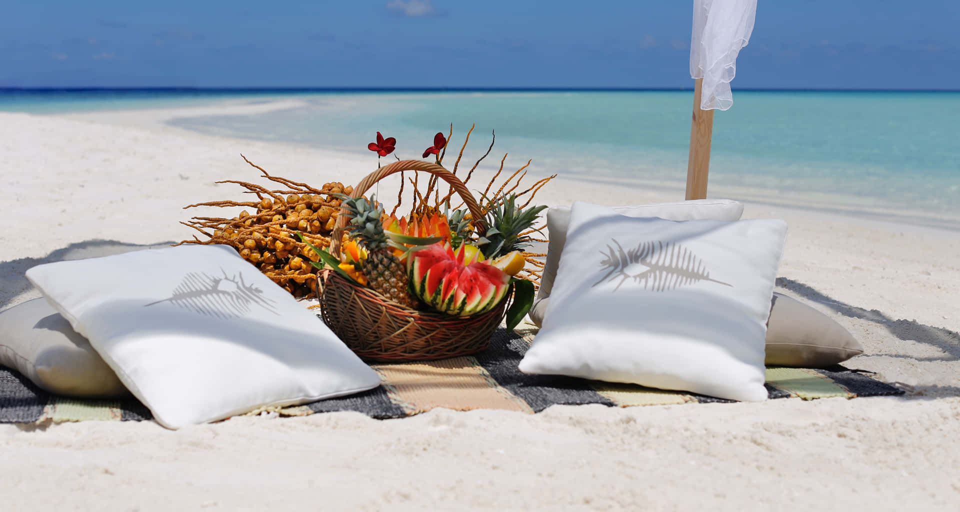 Beach Picnic Wallpaper