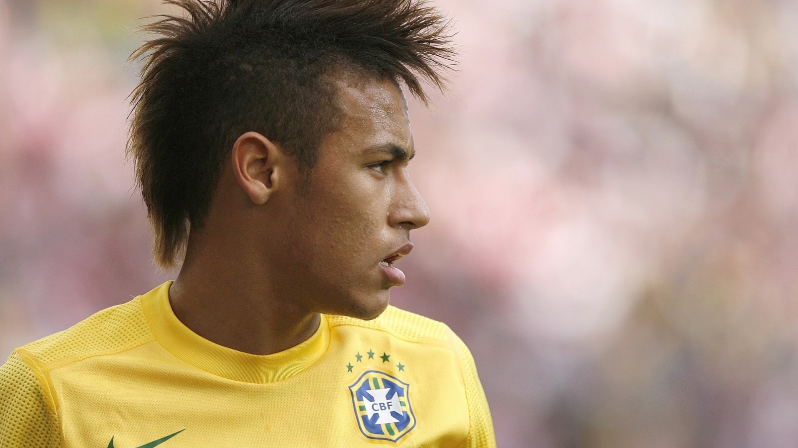 Neymar Football Star Player Full HD Desktop Wallpaper 1080p