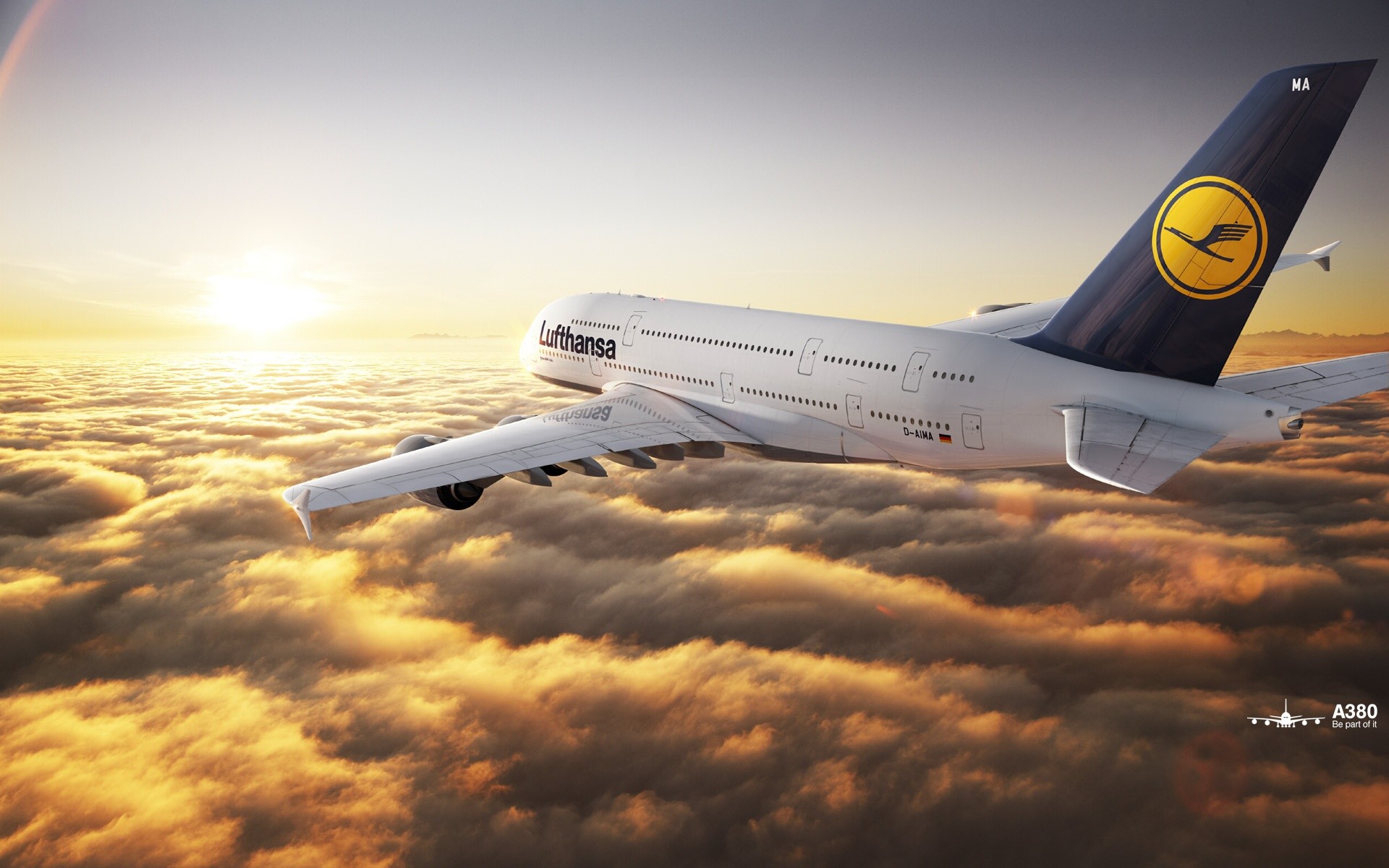 Airbus A380 HD Wallpaper Background Image Id