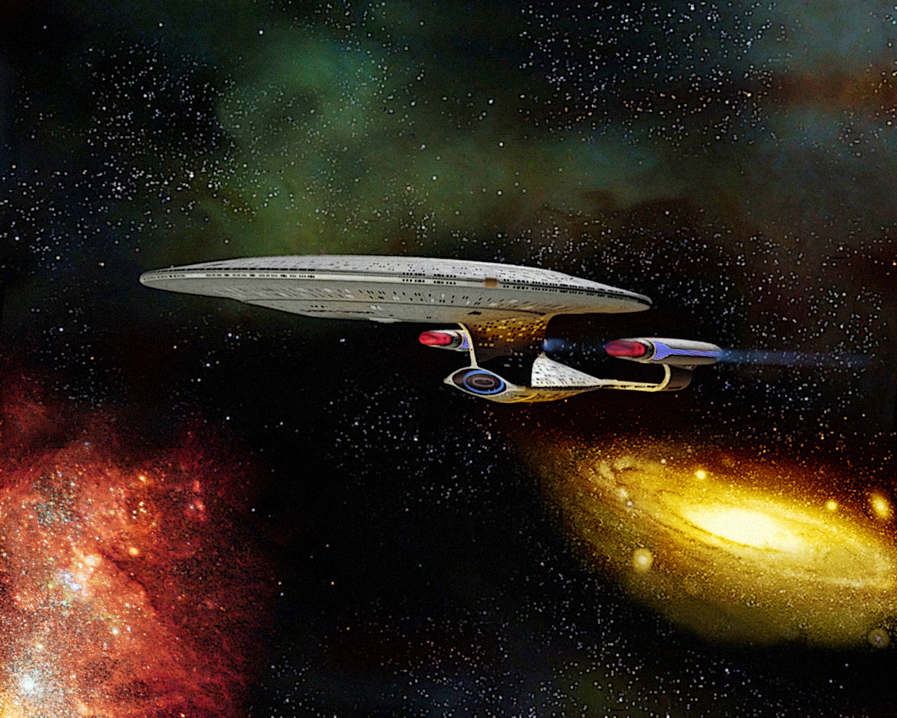 Star Trek Wallpaper Uss Enterprise