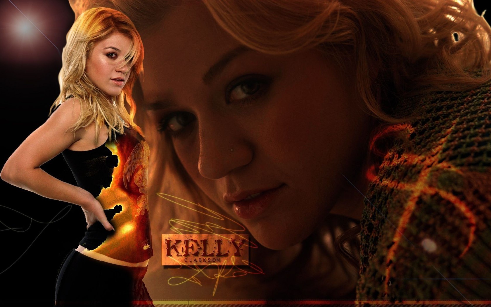 Kelly Clarkson Celebrity Desktop Wallpaper Female Puter