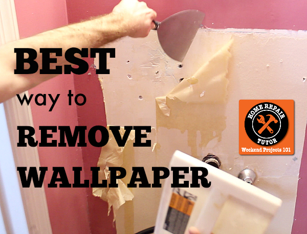 The best way to remove wallpaper without chemicals is steam