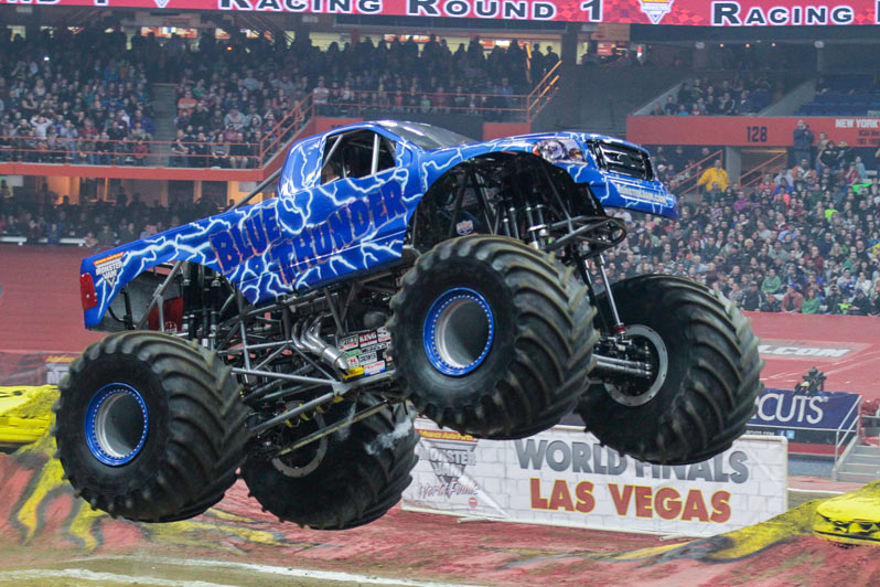 Blue Thunder Monster Truck Wallpaper Jam Photos Syracuse